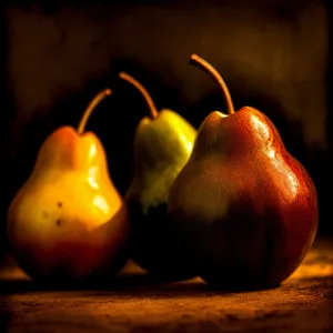 Ripe Pear - Fresh and Juicy Edible Fruit