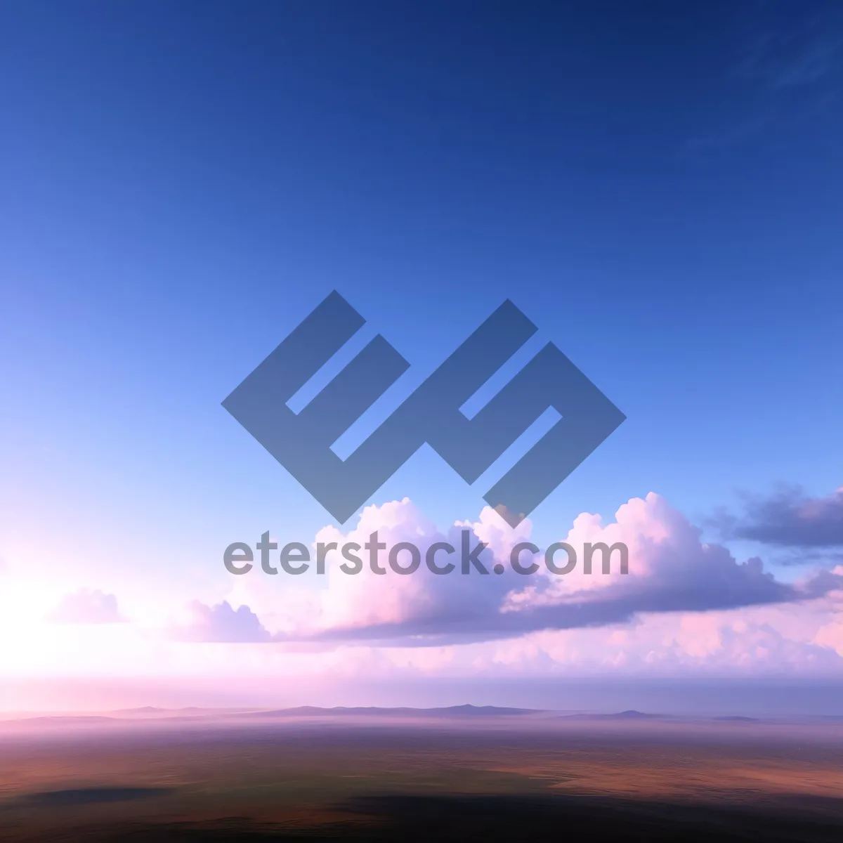 Picture of Vibrant Sky: A Serene Summer Sunset