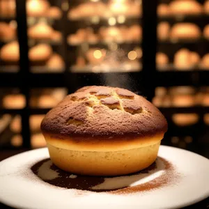 Delicious Chocolate Espresso Pastry with Cream