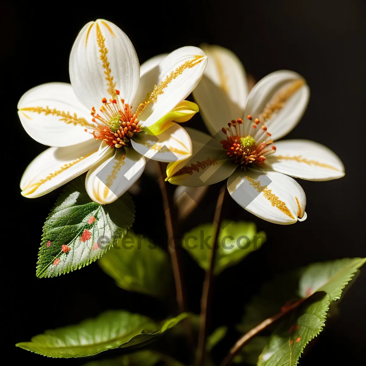 Picture of Vibrant Blooming Lily in a Garden