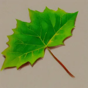 Vibrant Autumn Foliage in a Maple Forest