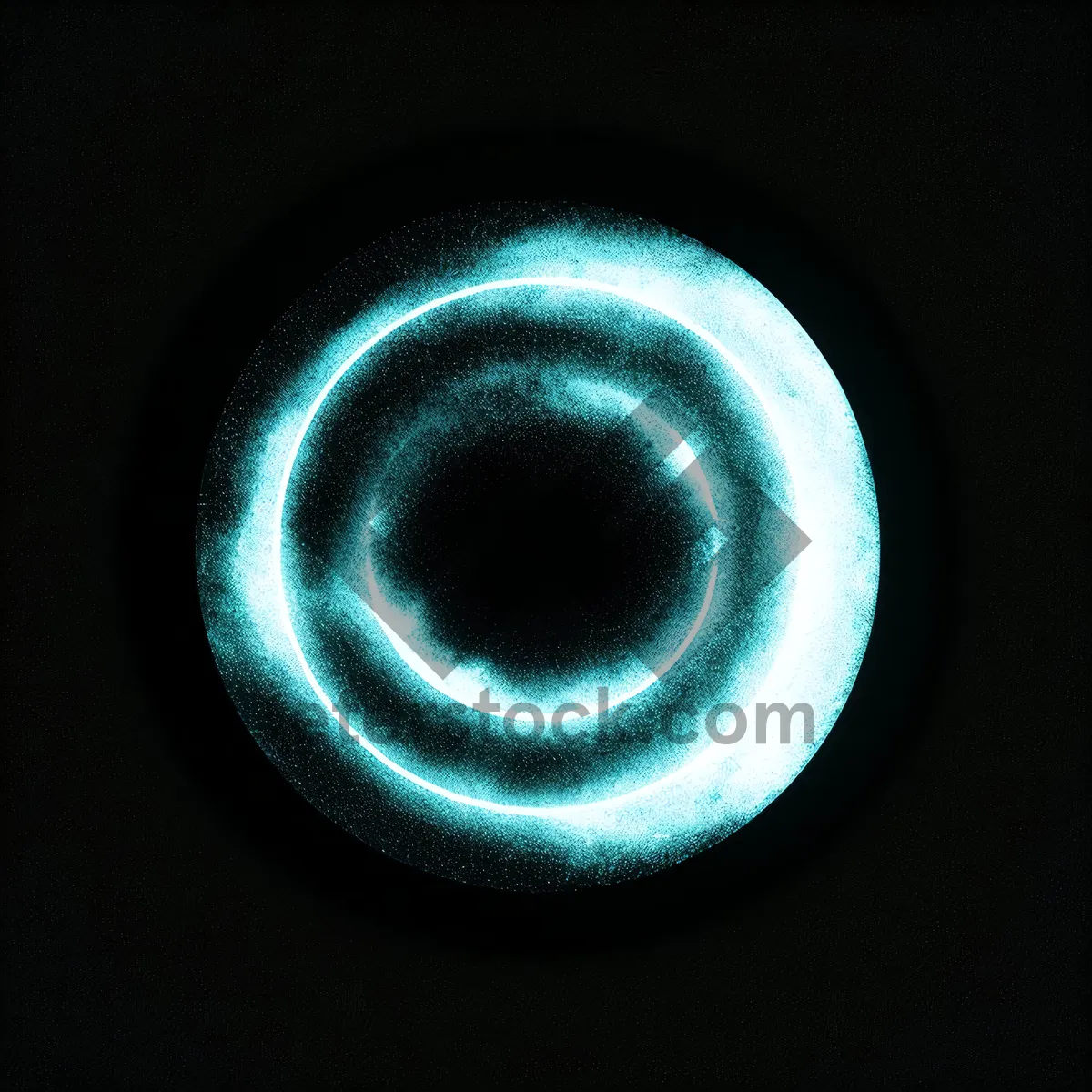 Picture of Radiant Nematode: Vibrant Glowing Plasma Fractal