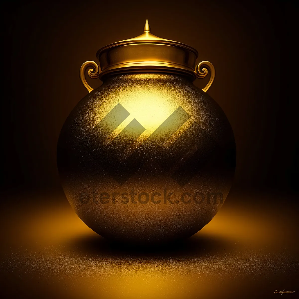 Picture of Golden Winter Celebration Ball