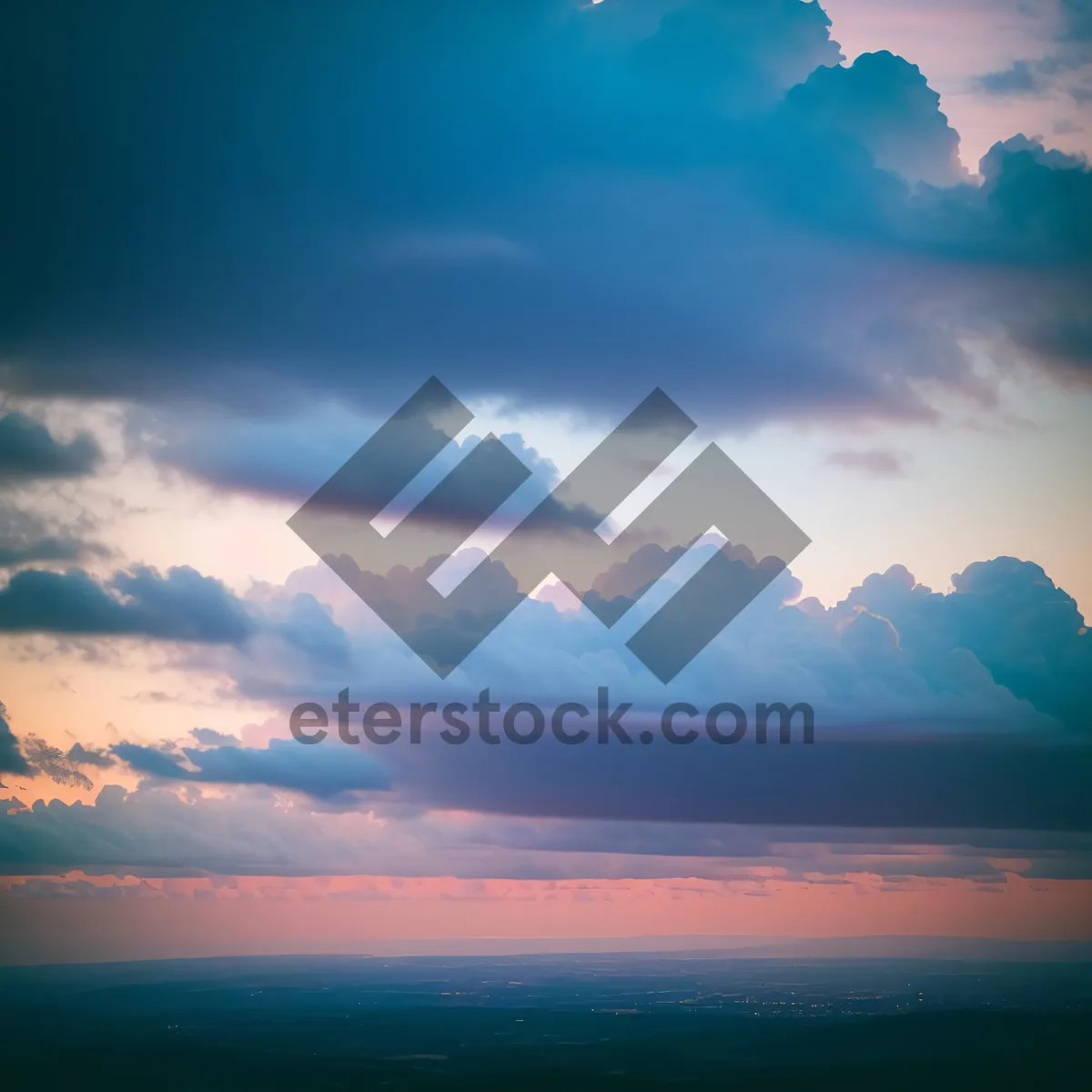 Picture of Serene Sunrise over Ocean's Horizon