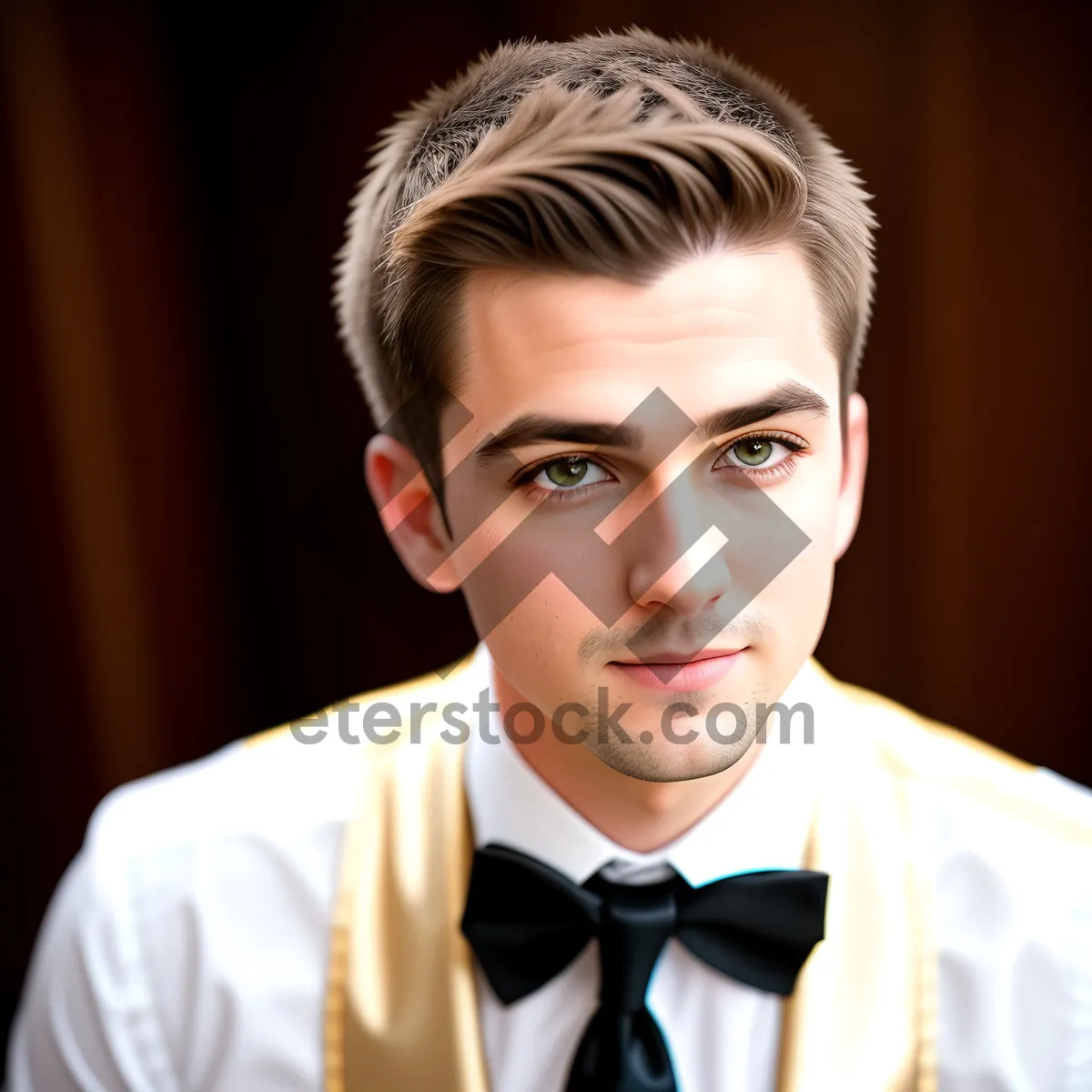 Picture of Confident businessman in professional suit and tie