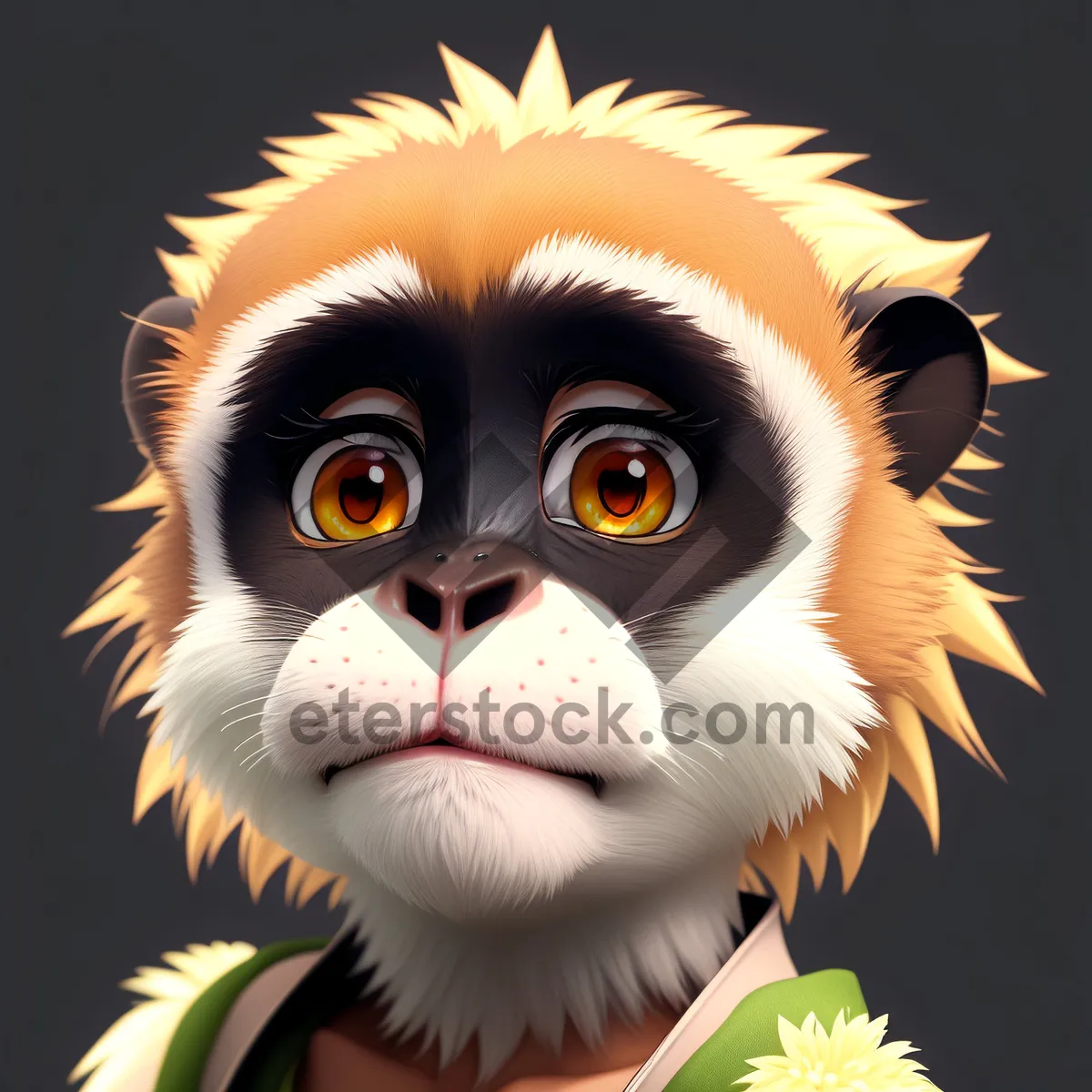 Picture of Captivating Portrait of a Gazing Eye
