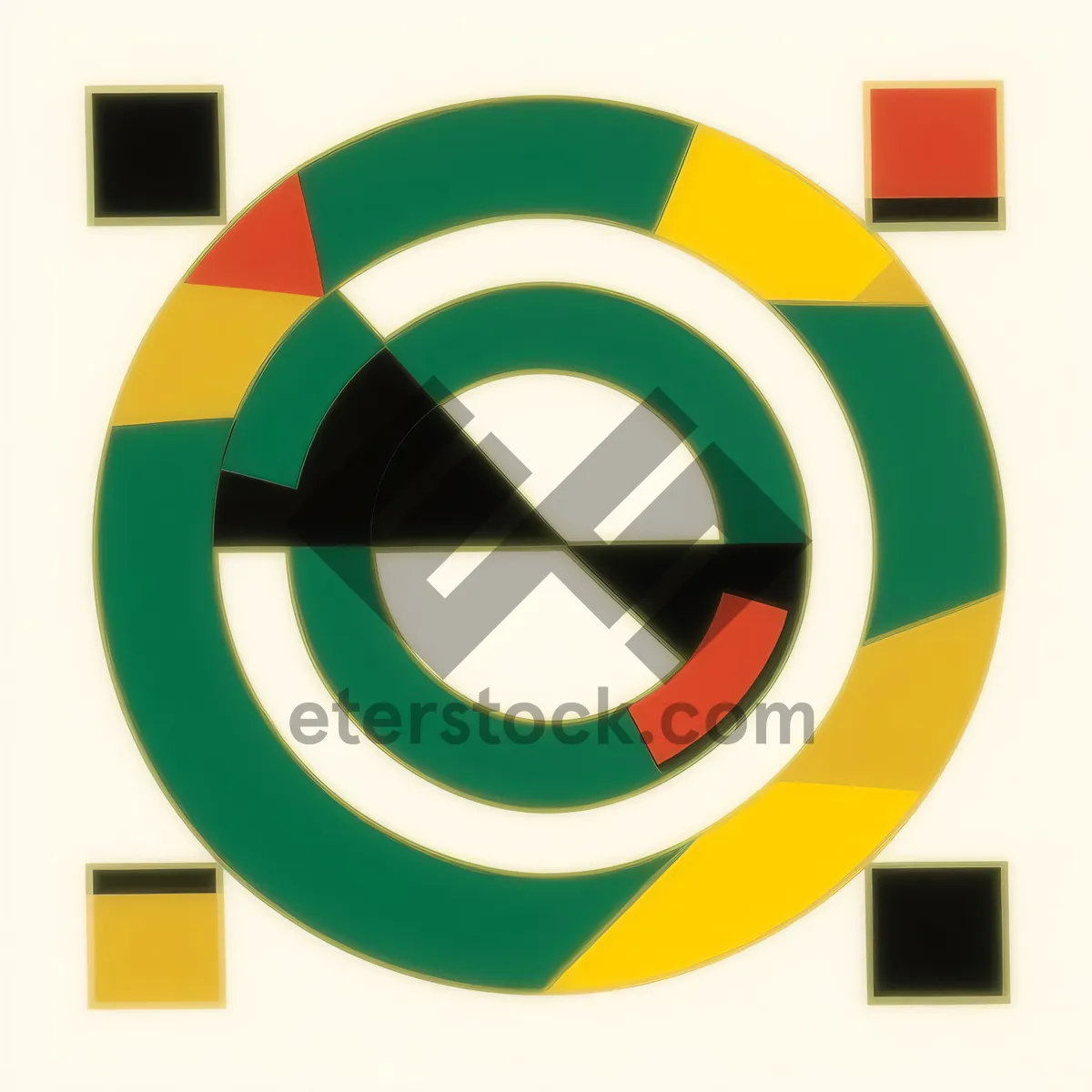 Picture of Speedway Icon: 3D Circle Design with Web Button