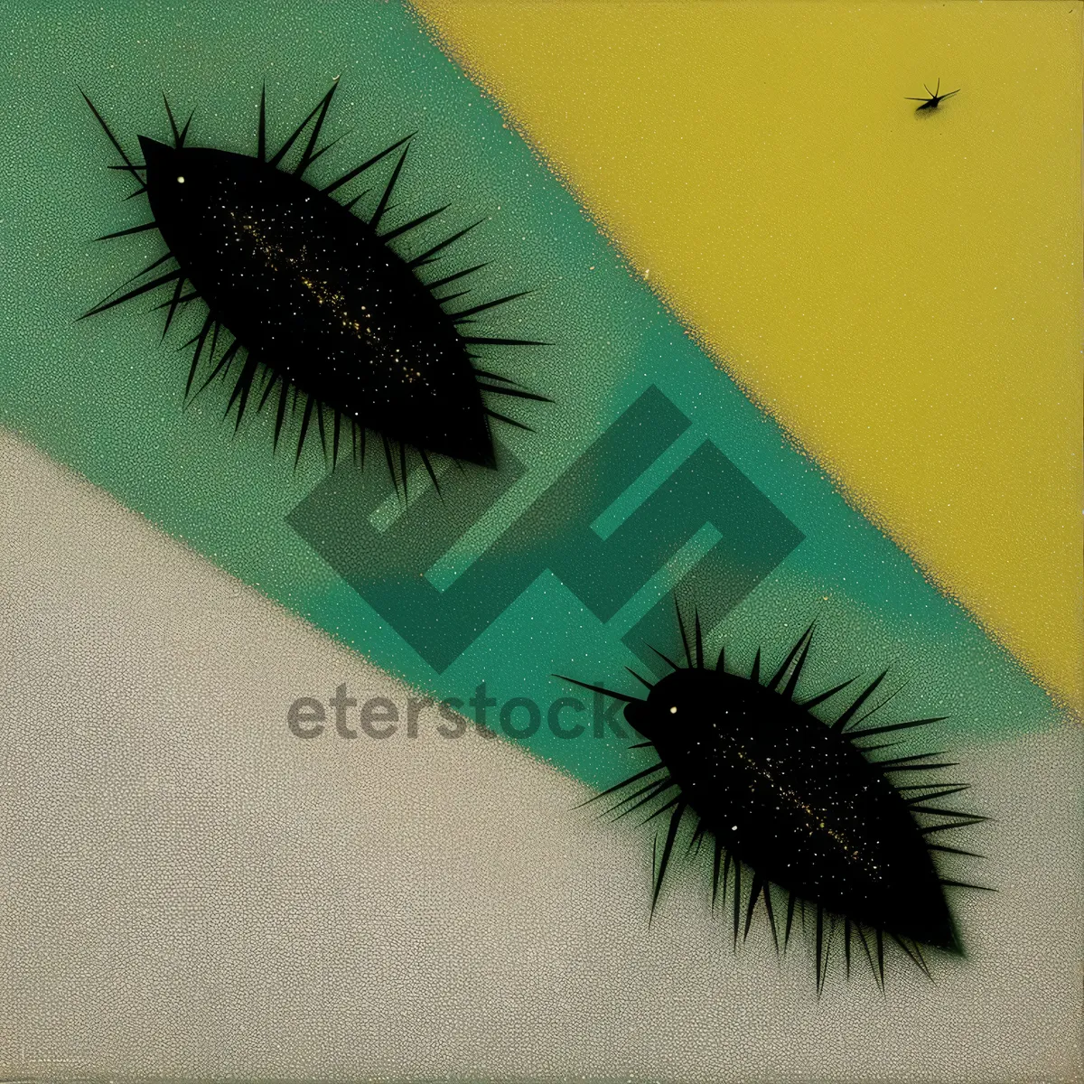 Picture of Close-up of Insect Eye with Dramatic Eyelashes