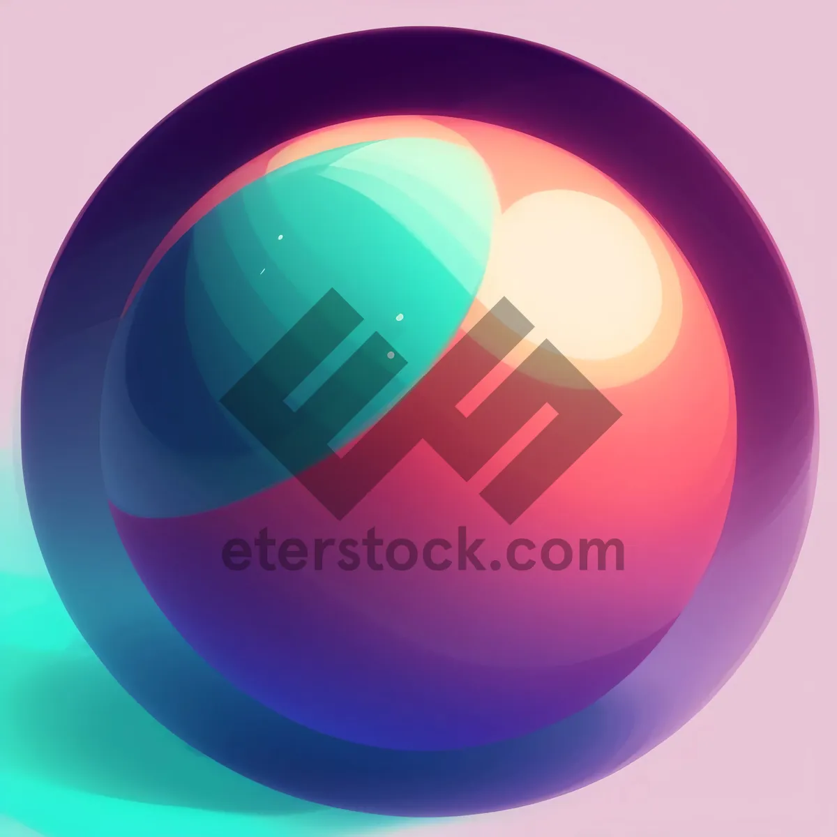 Picture of Vibrant Glow: Shiny Plastic Button Set in Black