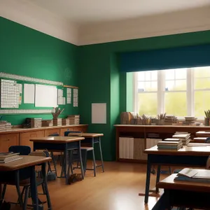 Modern Luxe Interior with Stylish Dining Table