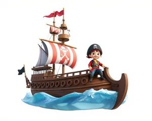 Colorful Cartoon Toy Plaything Art Illustration