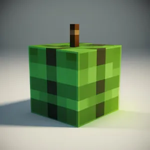 3D Cube Construction Design