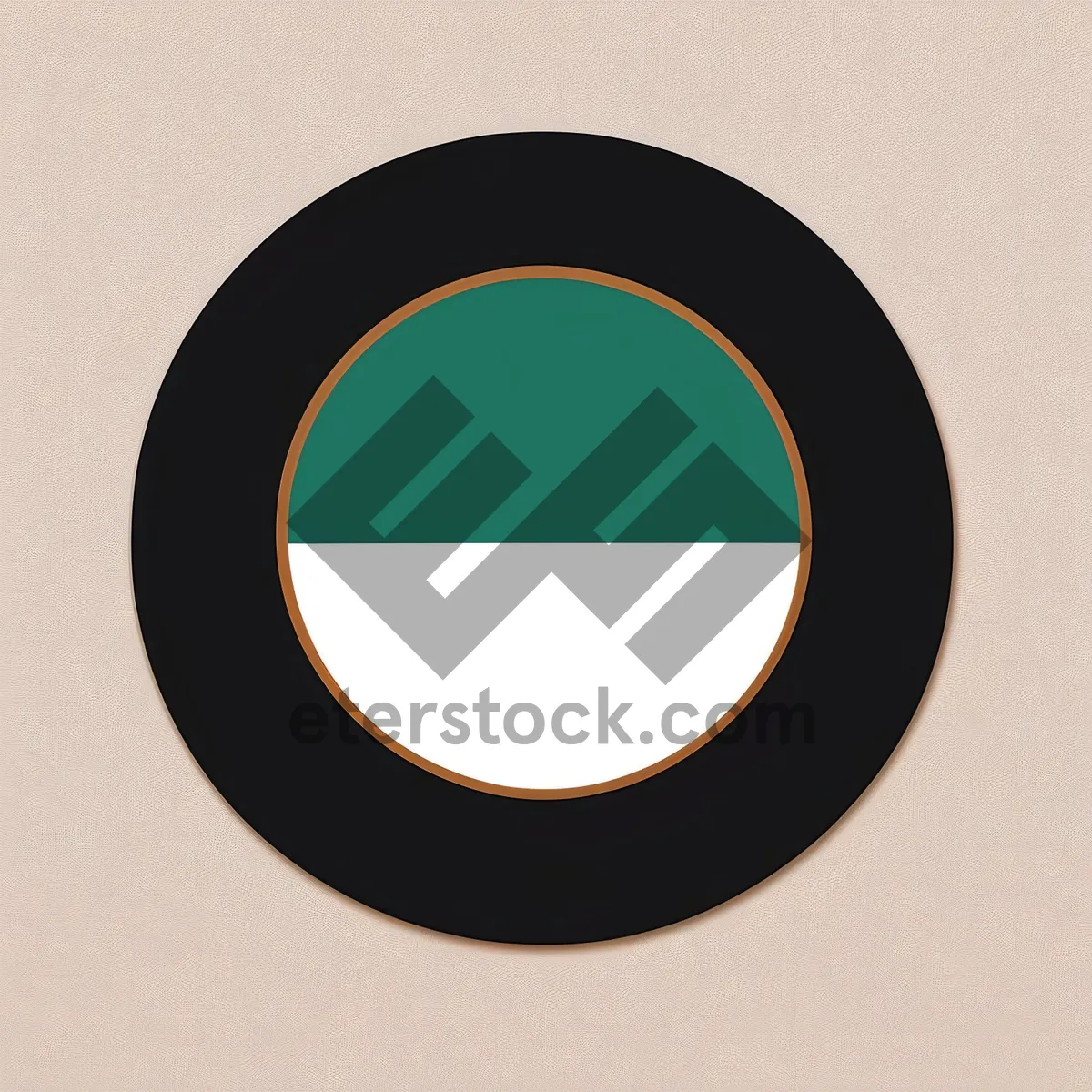 Picture of Black 3D Seal Restraint Icon Design