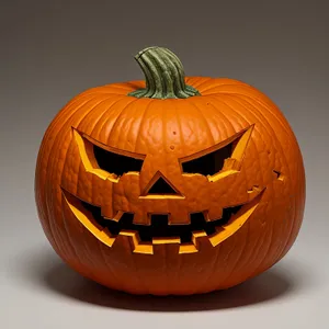 Spooky Pumpkin Lantern: Seasonal Fall Decoration