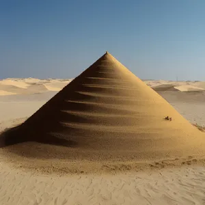 Desert Sands and Ancient Pyramids