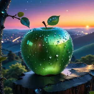 Fruit Planet Decoration Celebration Holiday Tree