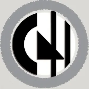 3D Gear Symbol Button Circle Icon