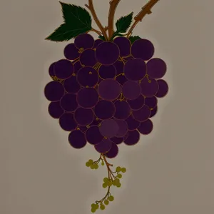 Golden Grapevine Harvest with Honeycomb Decoration