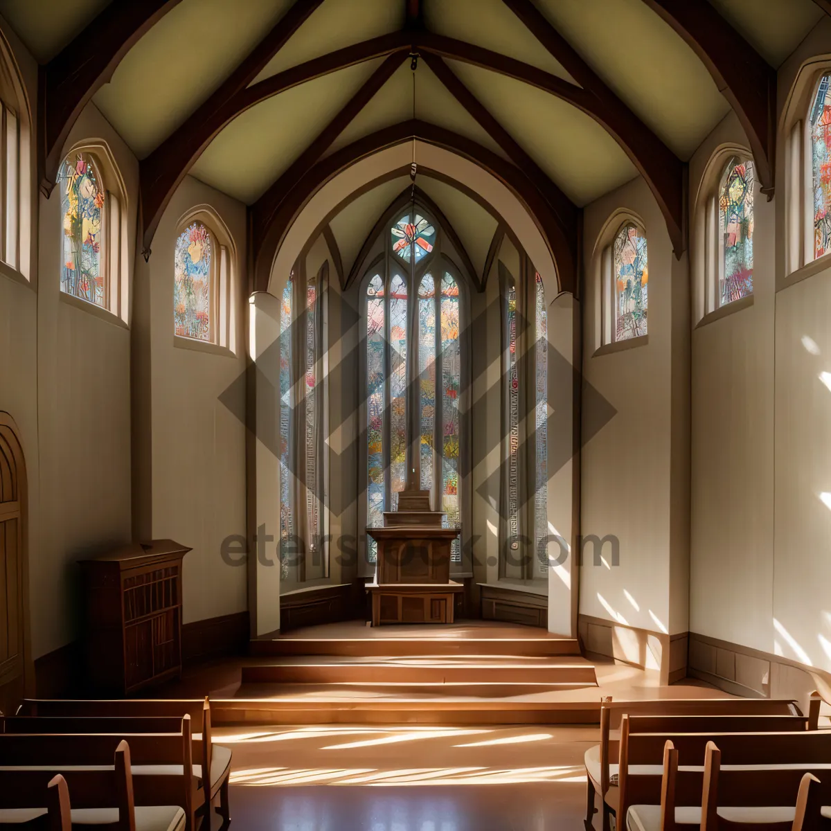 Picture of Cathedral Altar: A Glorious Hall of Catholic Faith