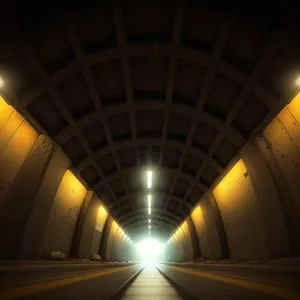 Urban Transit: Futuristic Underground Passage