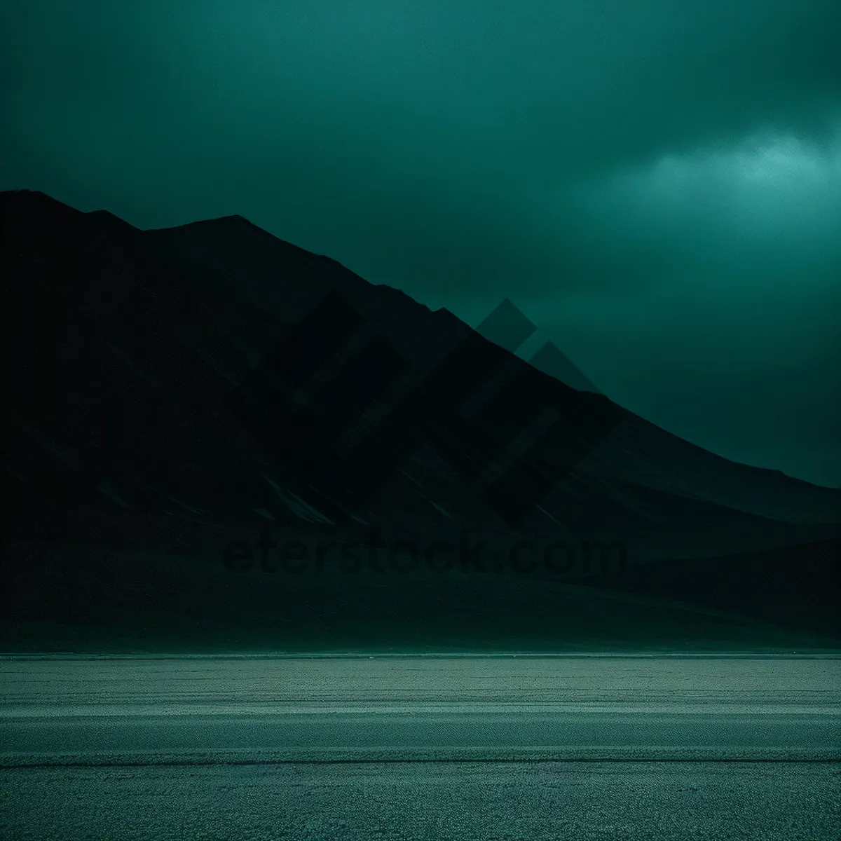 Picture of Scenic Skyline Drive through Mountainous Desert Landscape