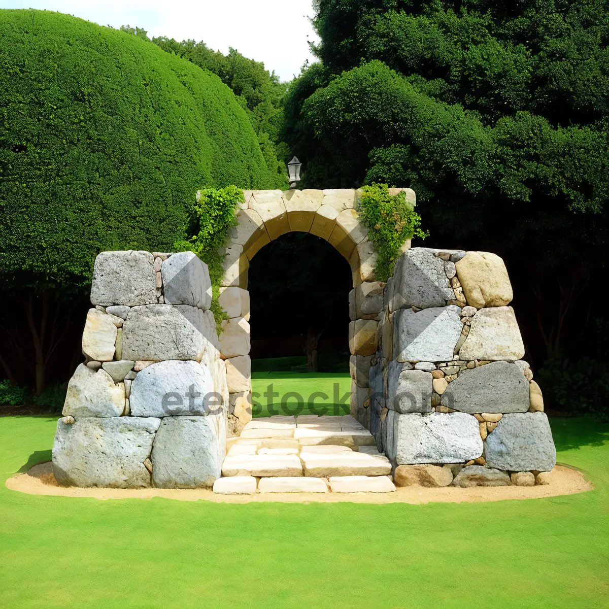 Picture of Ancient Stone Ruin: Megalith Castle Fortress