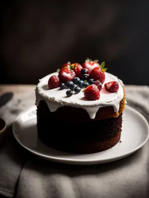 Delicious Berry Trifle with Fresh Mint