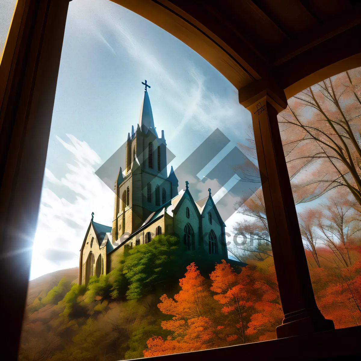 Picture of Timeless Beauty: A Glimpse of Cathedral Majesty