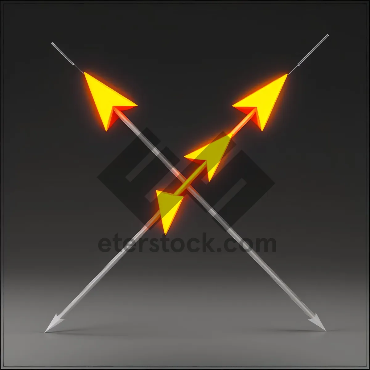 Picture of Electric Heat: 3D Lightning Symbol Design Icon