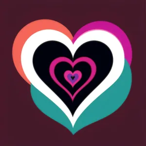 Romantic Heart Symbol: Valentine's Day Icon Design