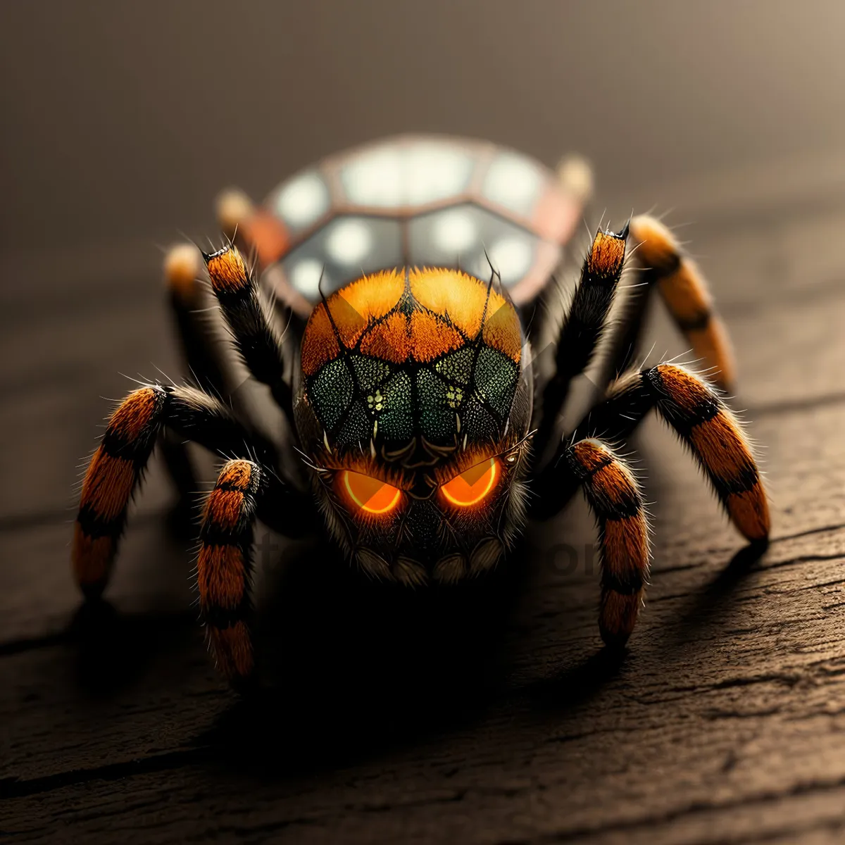 Picture of Close-Up View of Rock Crab, a Fascinating Crustacean