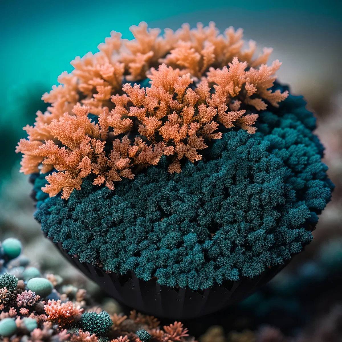 Picture of Underwater Coral Reef - Vibrant Marine Ecosystem