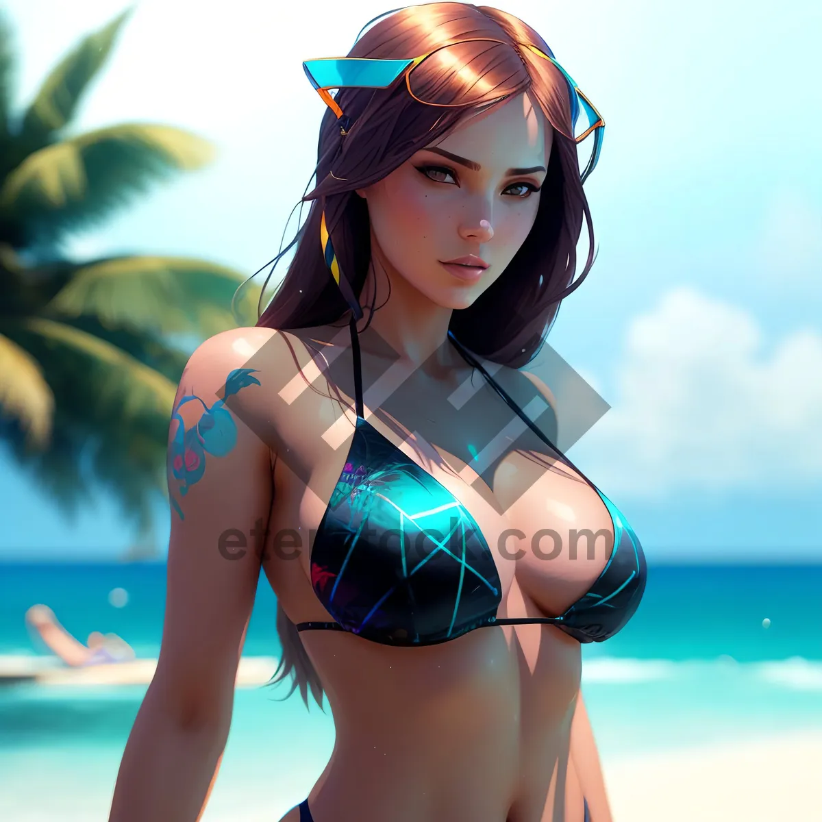 Picture of Seductive Beachwear: Attractive Bikini for Summer Fun