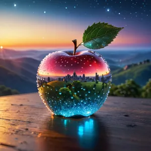 Juicy Red Delicious Apple - Healthy and Fresh