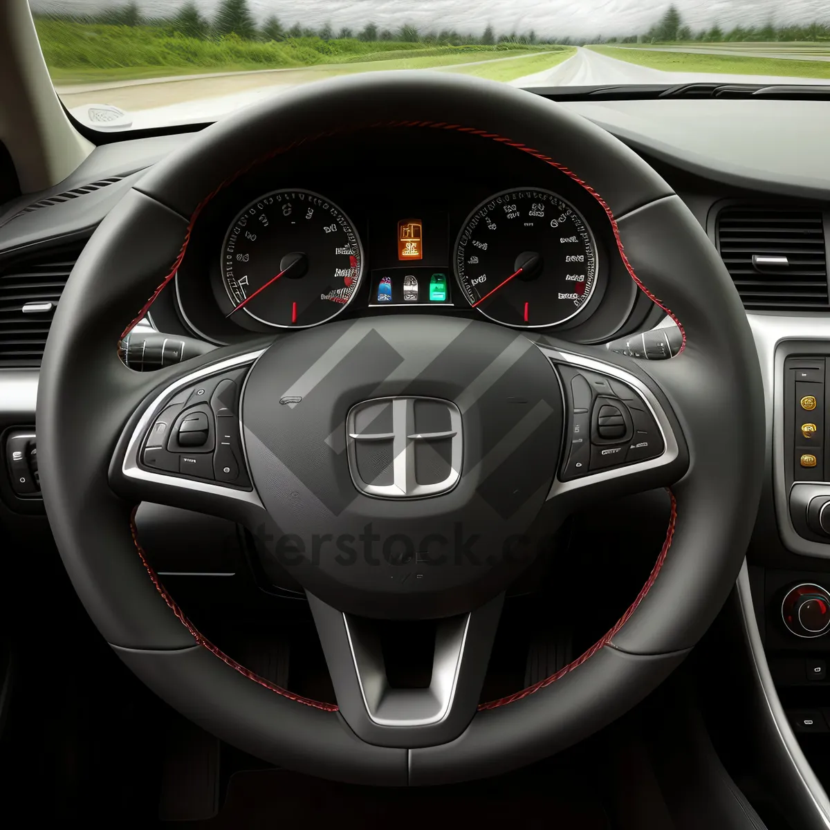 Picture of Car Steering Wheel Control Device