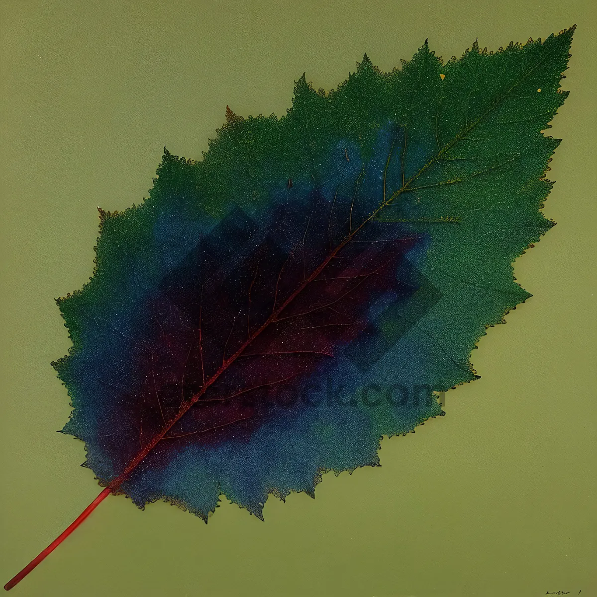 Picture of Fall Foliage Pen and Maple Leaf Design