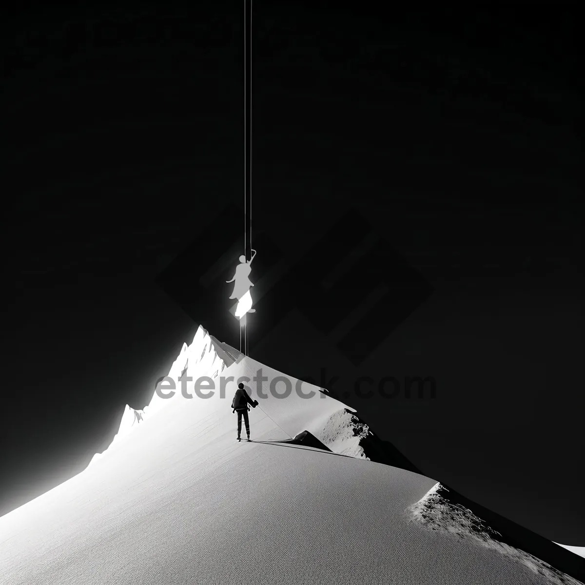 Picture of Sky-piercing Lightning Conductor atop Architectural Marvel