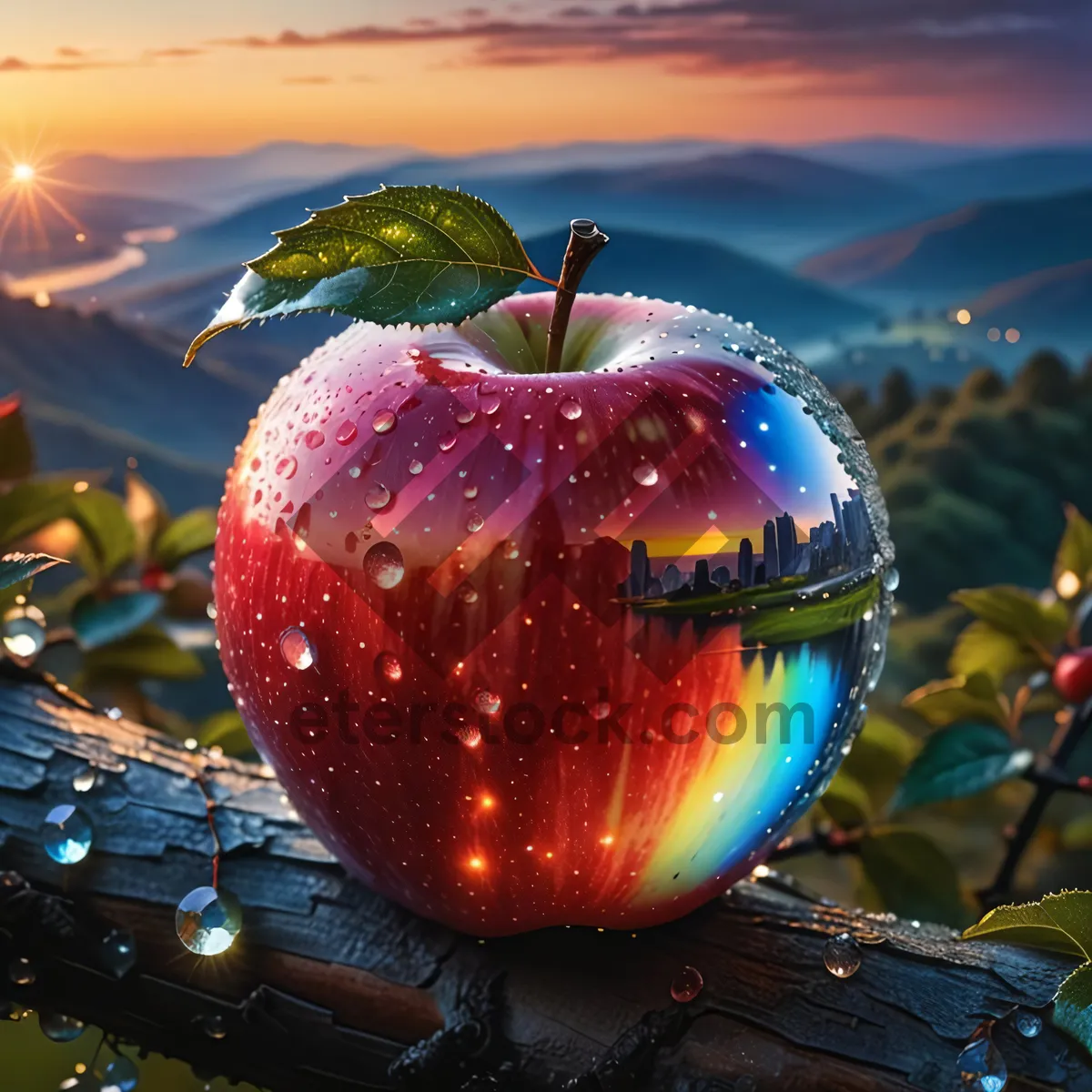 Picture of Juicy Empire Apple - Healthy and Delicious Holiday Decoration