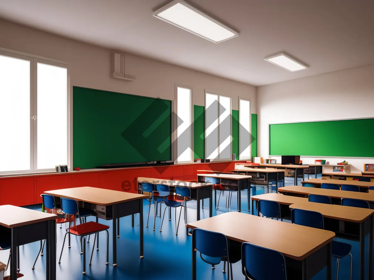 Picture of Modern Luxury Kitchen Interior Design with Wood Furniture