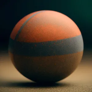 Sports Equipment: Basketball Game Sphere