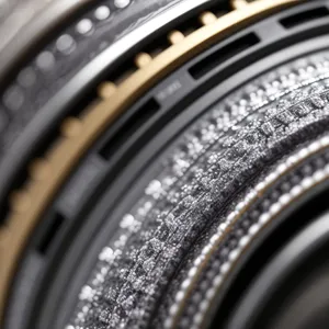 Camera Lens Shutter Mechanism - Close-Up View