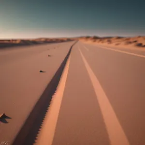 Desert Skyline: Endless Road Adventure