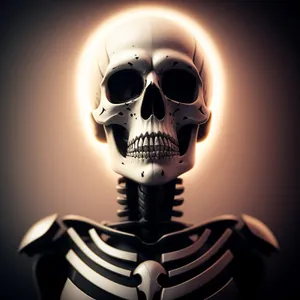 Spooky Skull Sculpture: Anatomy of Fear