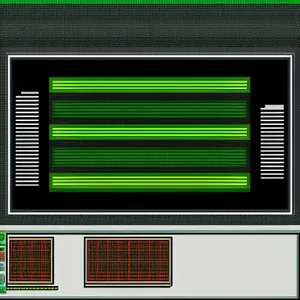 Modern Digital Oscilloscope Display: Electronic Equipment Technology