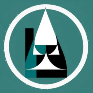 Symbolic Flag Design: Heraldry-inspired Graphic Icon