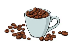 Hot Espresso Cappuccino Morning Mug Drink