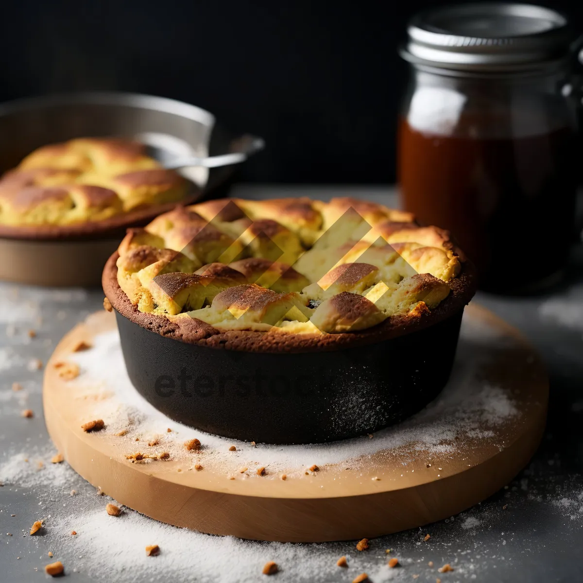 Picture of Baked Winter Squash Bun with Acorn Squash