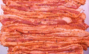 Raw Meat Fat Texture Pattern