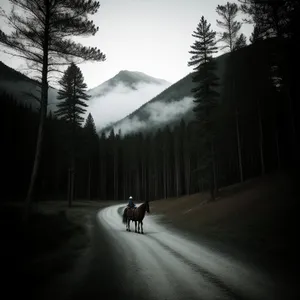 Snowy Mountain Road Trip on Tricycle