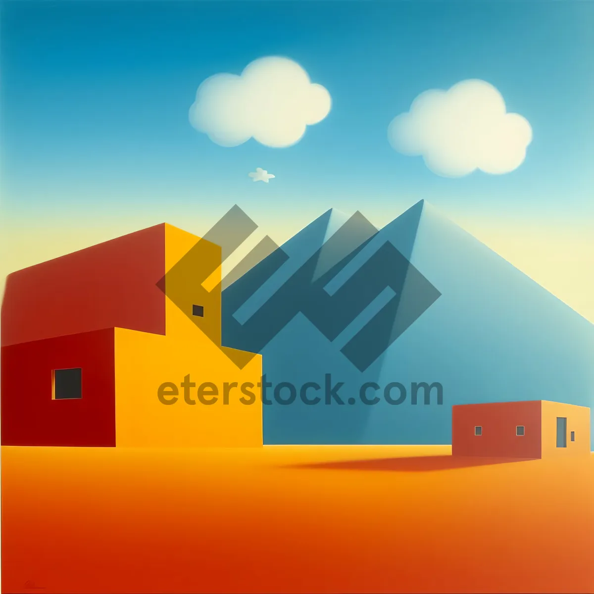 Picture of Glossy web icons set for design elements